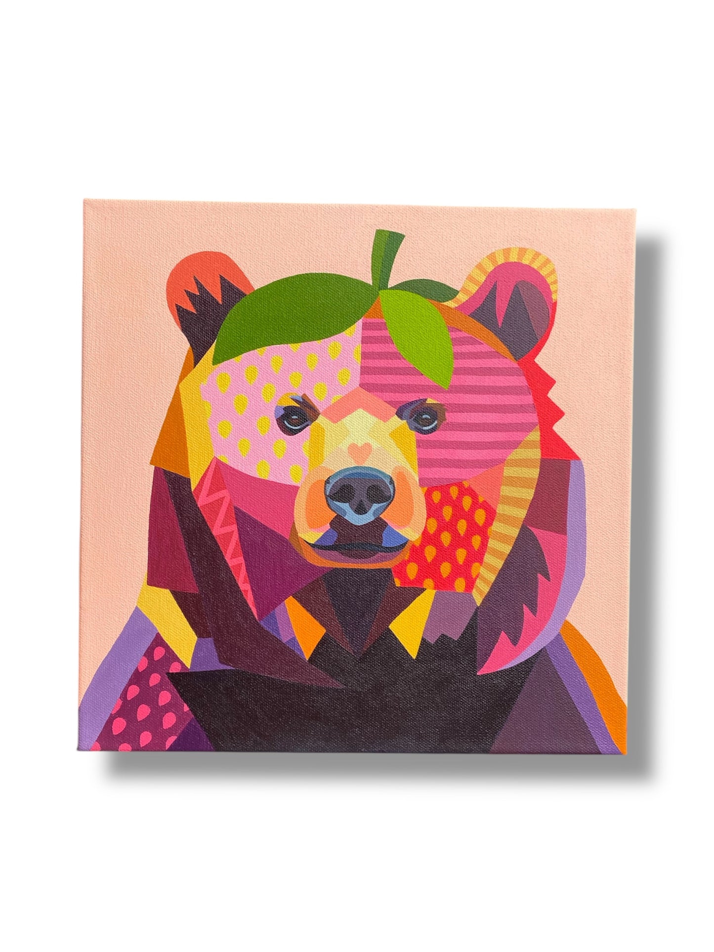 Strawberry Bear Painting