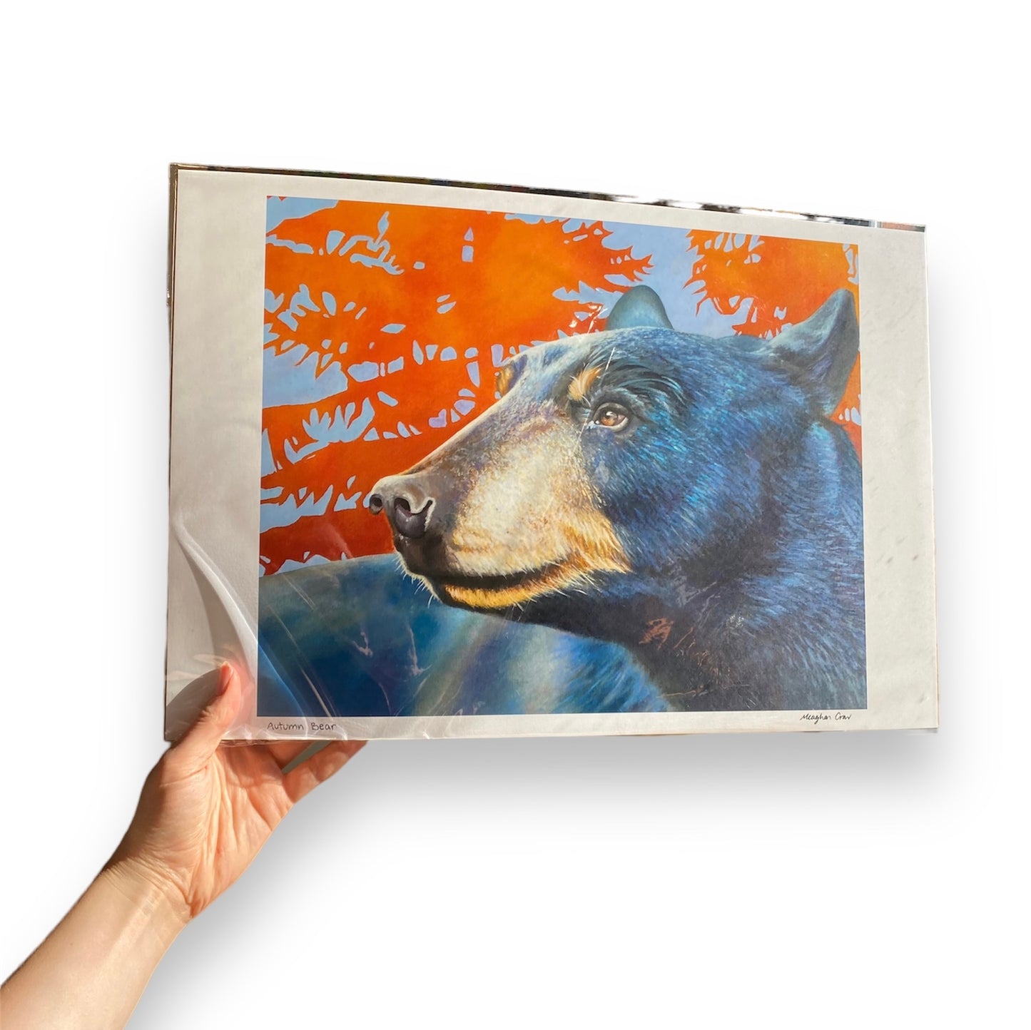 Autumn Bear Art Print