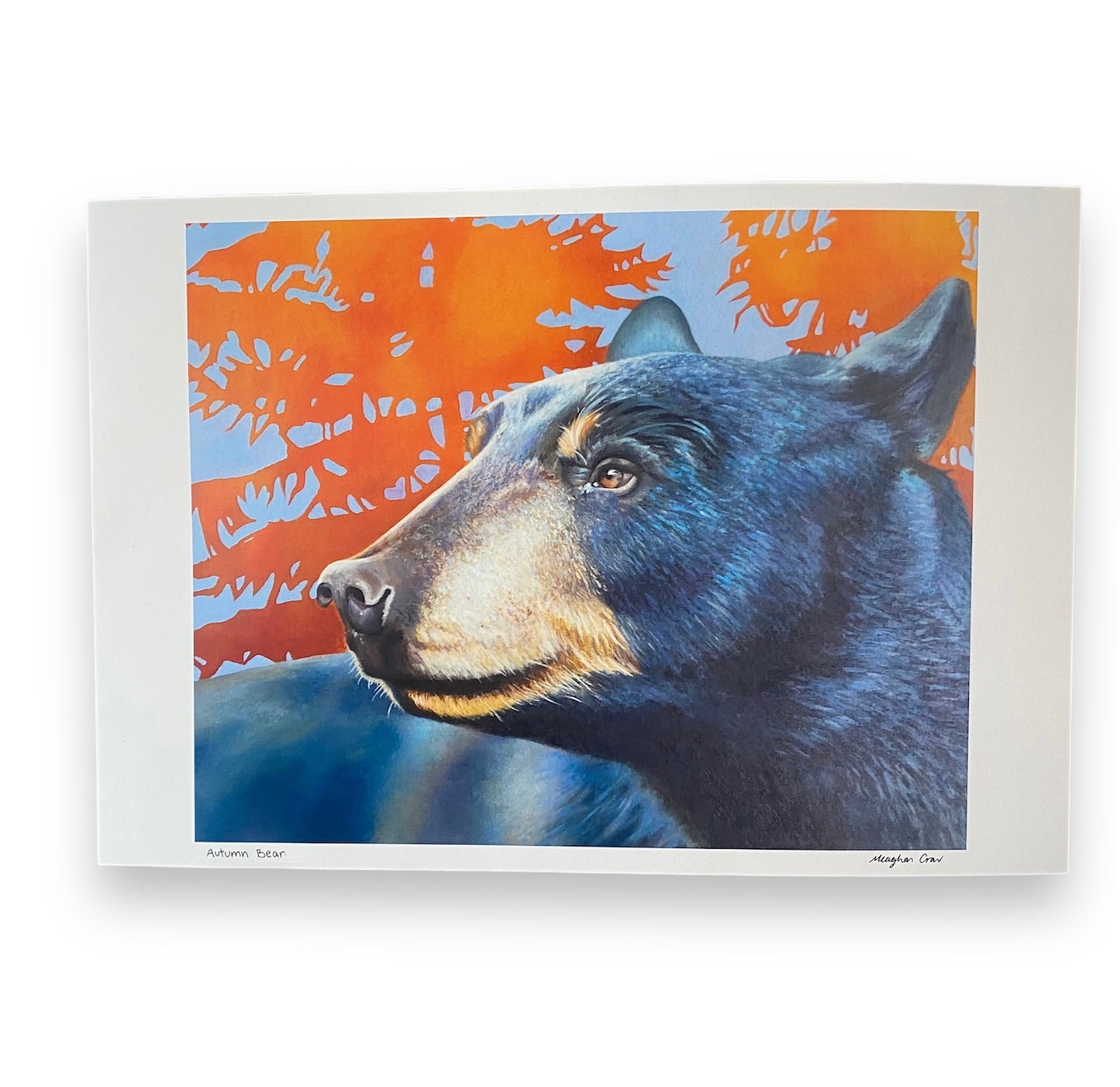 Autumn Bear Art Print