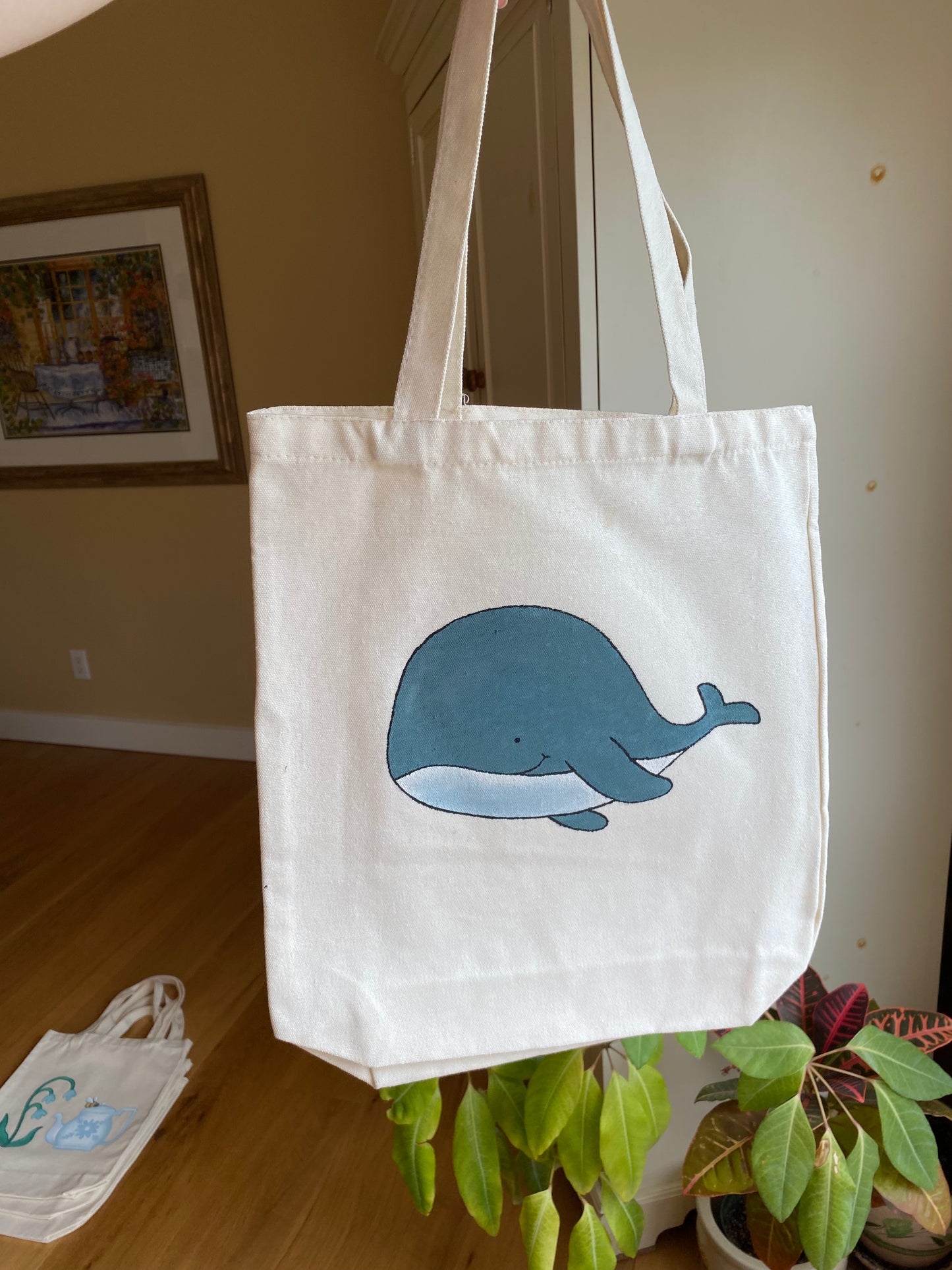 Whale Tote Bag