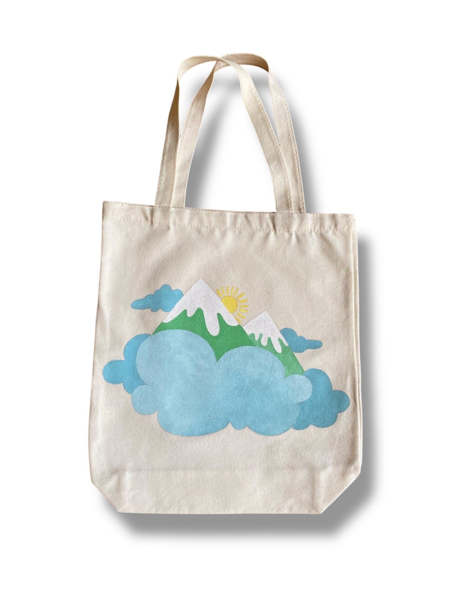 Mountain in the Clouds Tote Bag