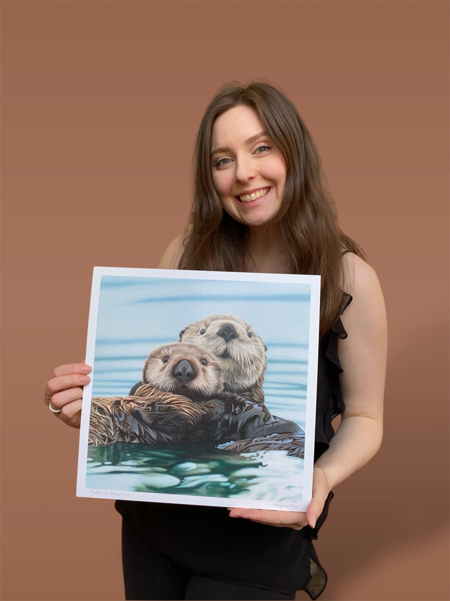 Tides of Affection, Otters Print