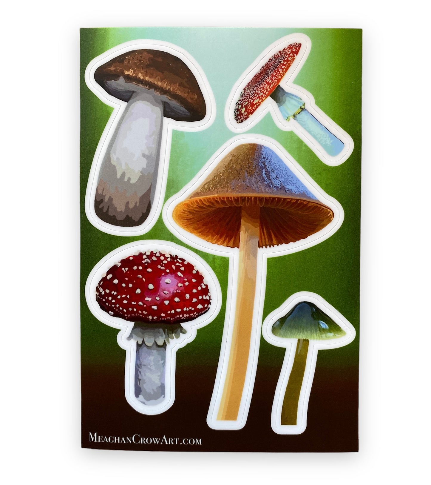 Mushroom Vinyl Sticker Sheet