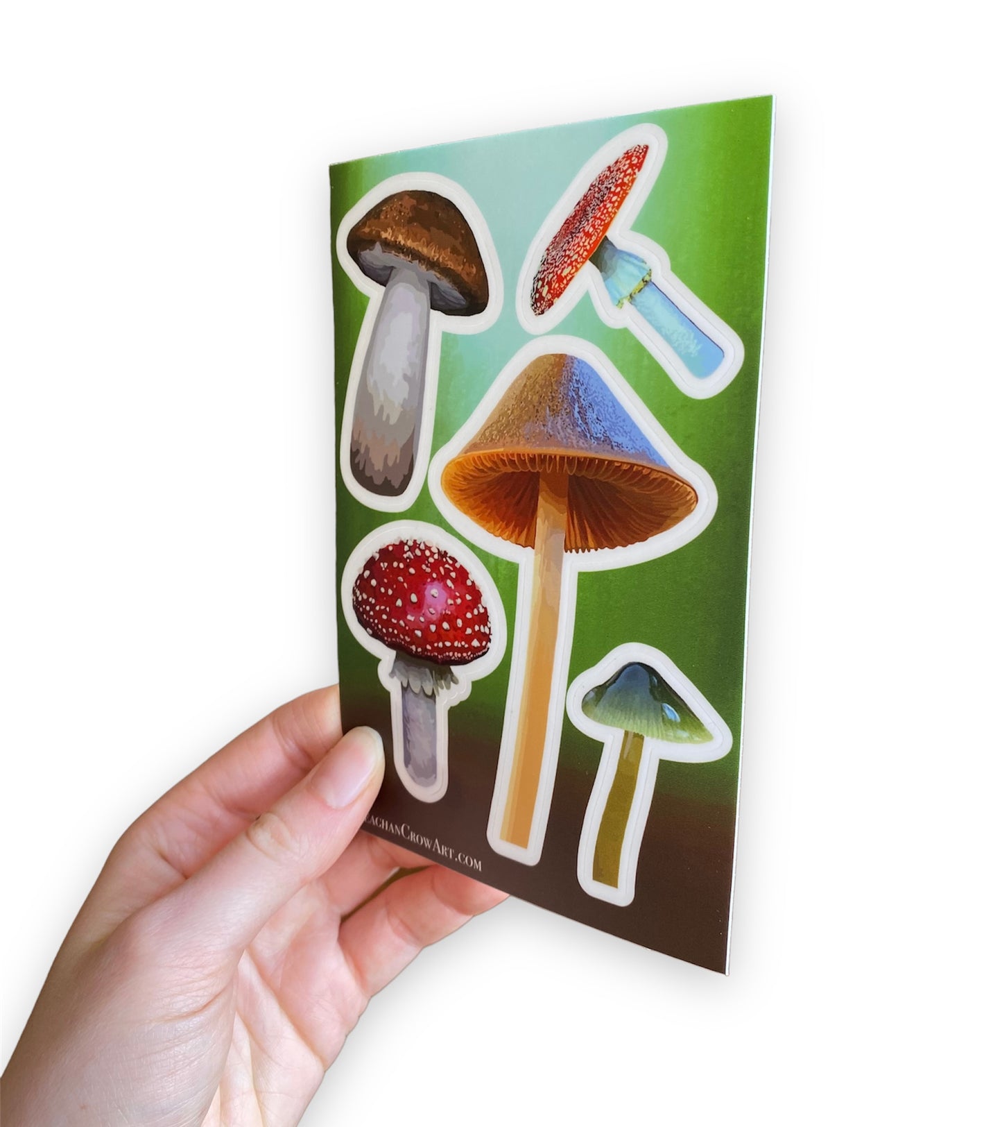 Mushroom Vinyl Sticker Sheet