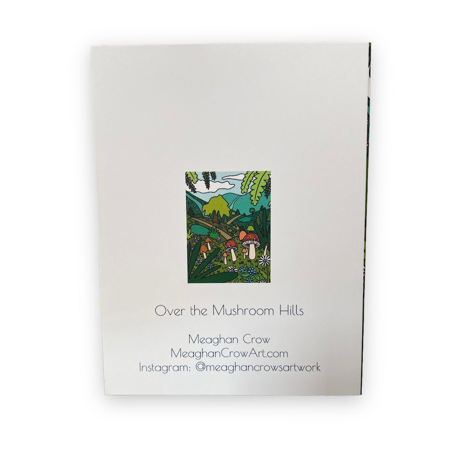 Over the Mushroom Hills Card