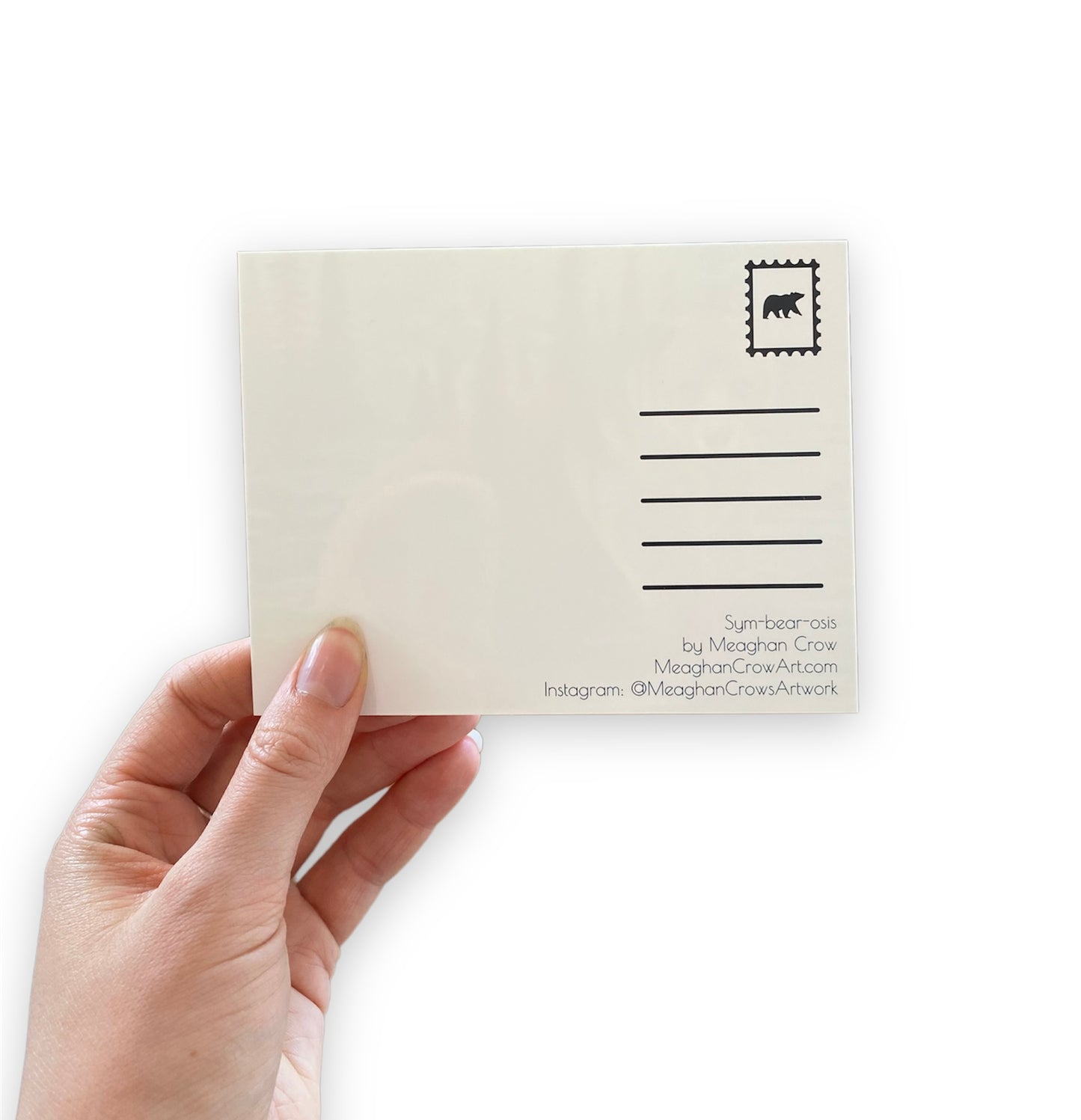 Sym-bear-osis Postcard