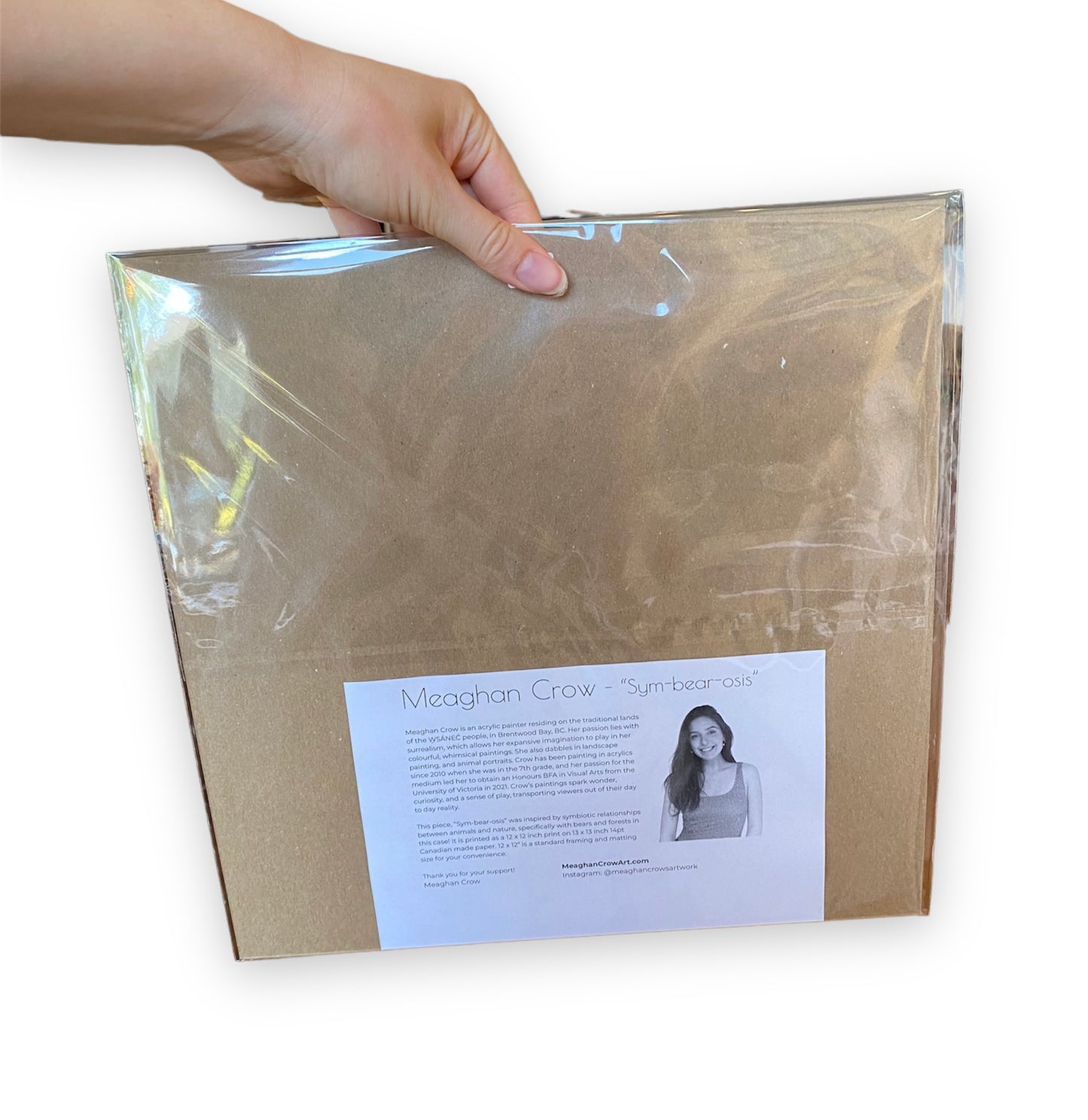 "Sym-bear-osis" Bear Art Print