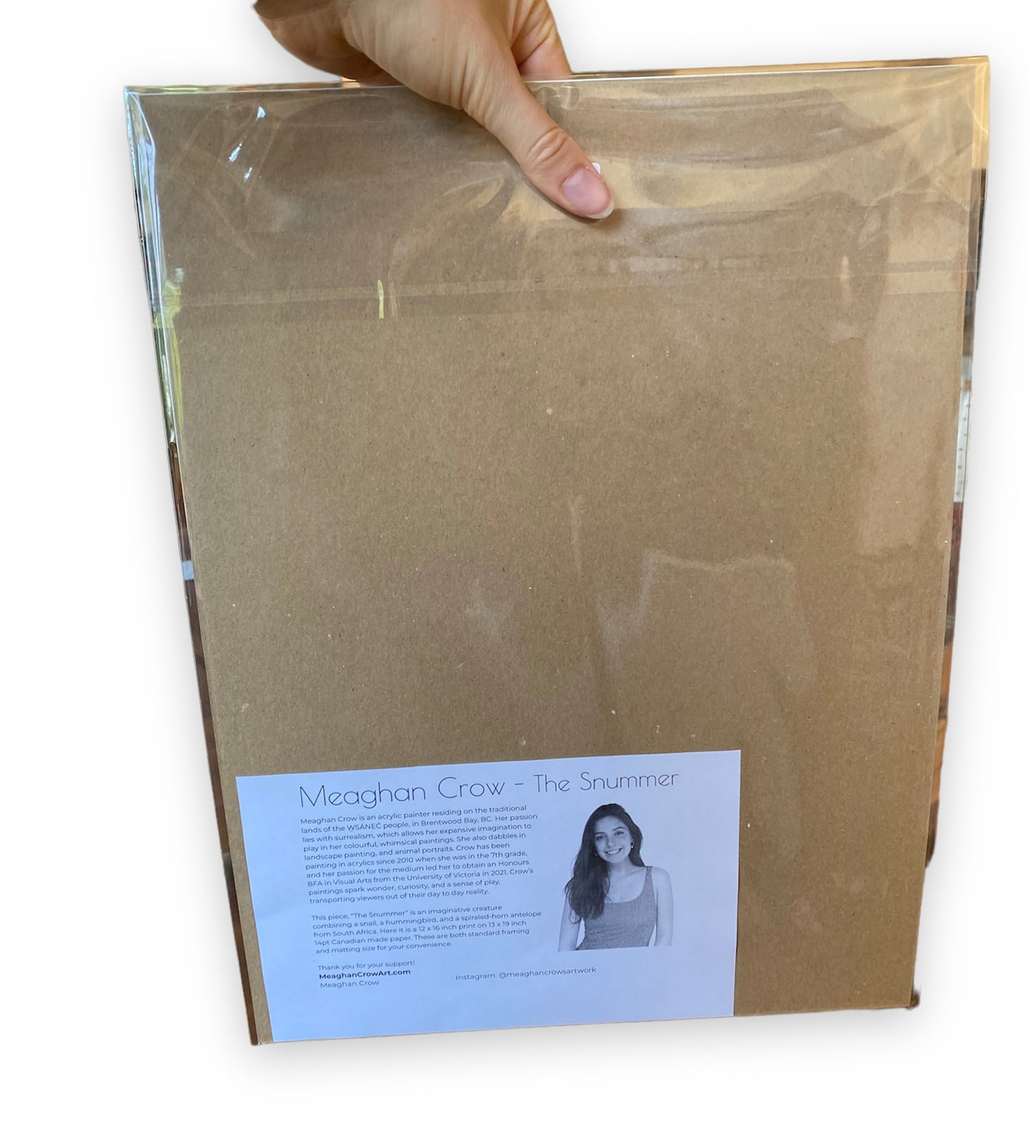 "The Snummer" Surreal Creature Art Print