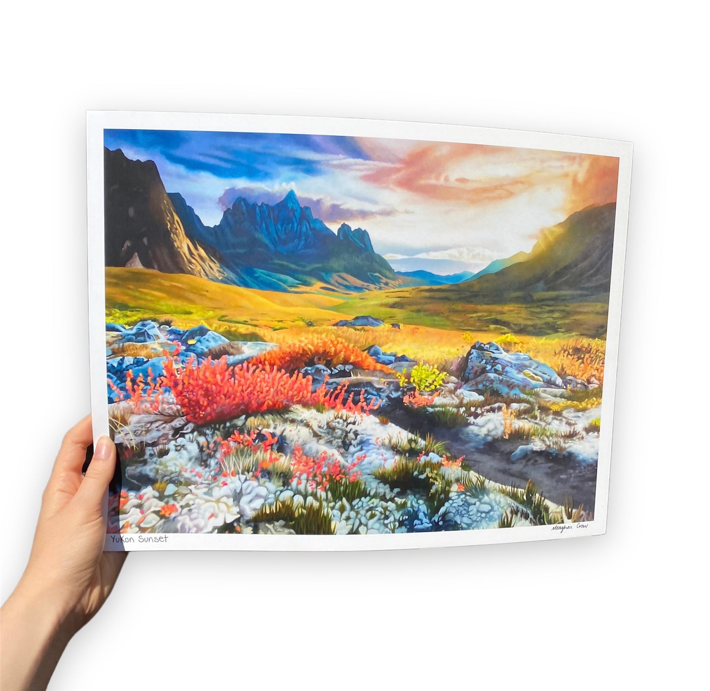 Yukon Sunset Print