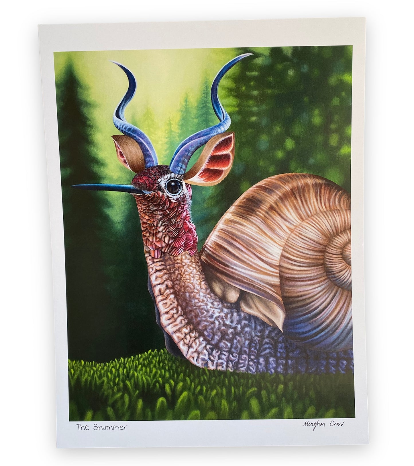 "The Snummer" Surreal Creature Art Print