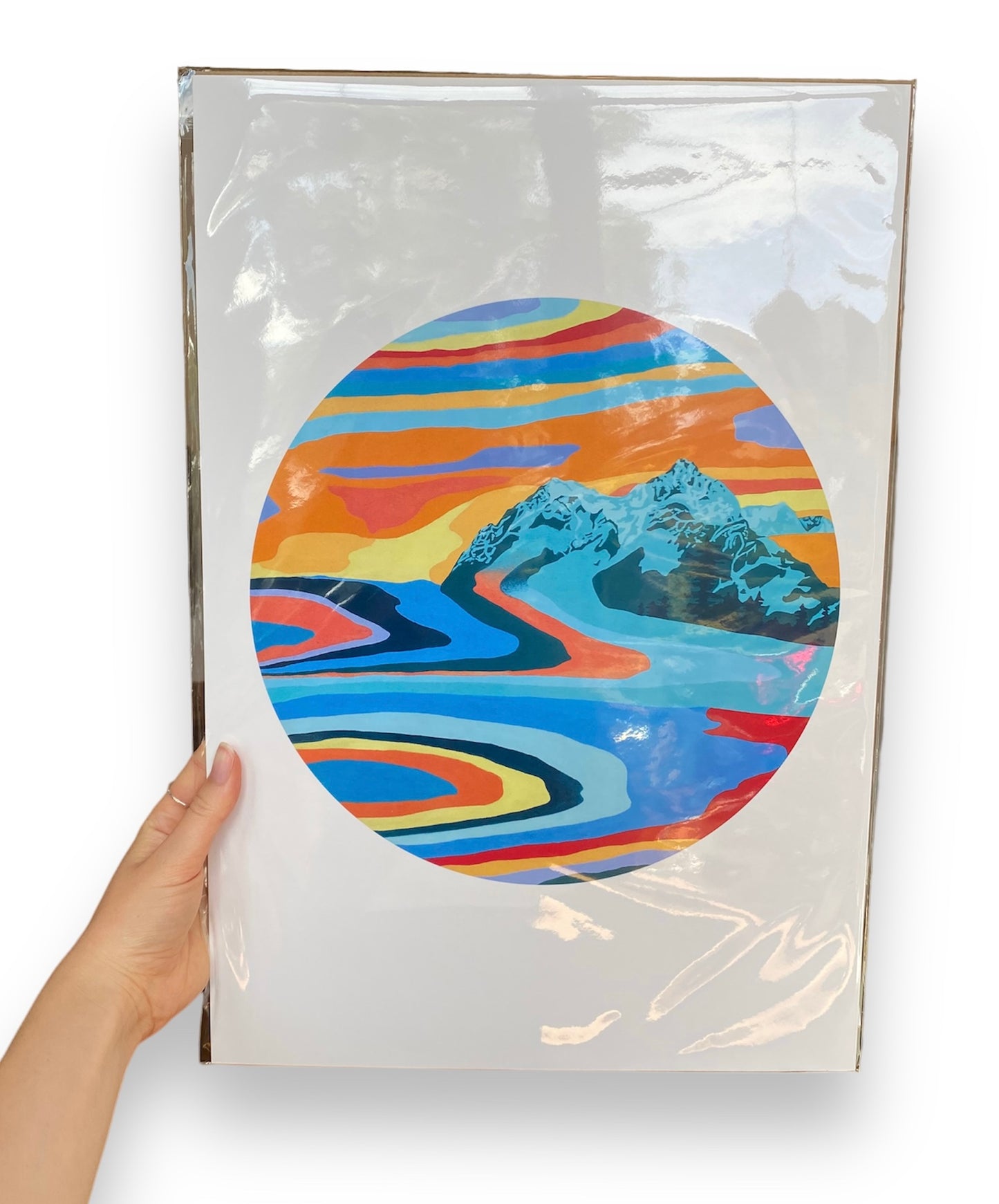 Energy of the Mountains Art Print