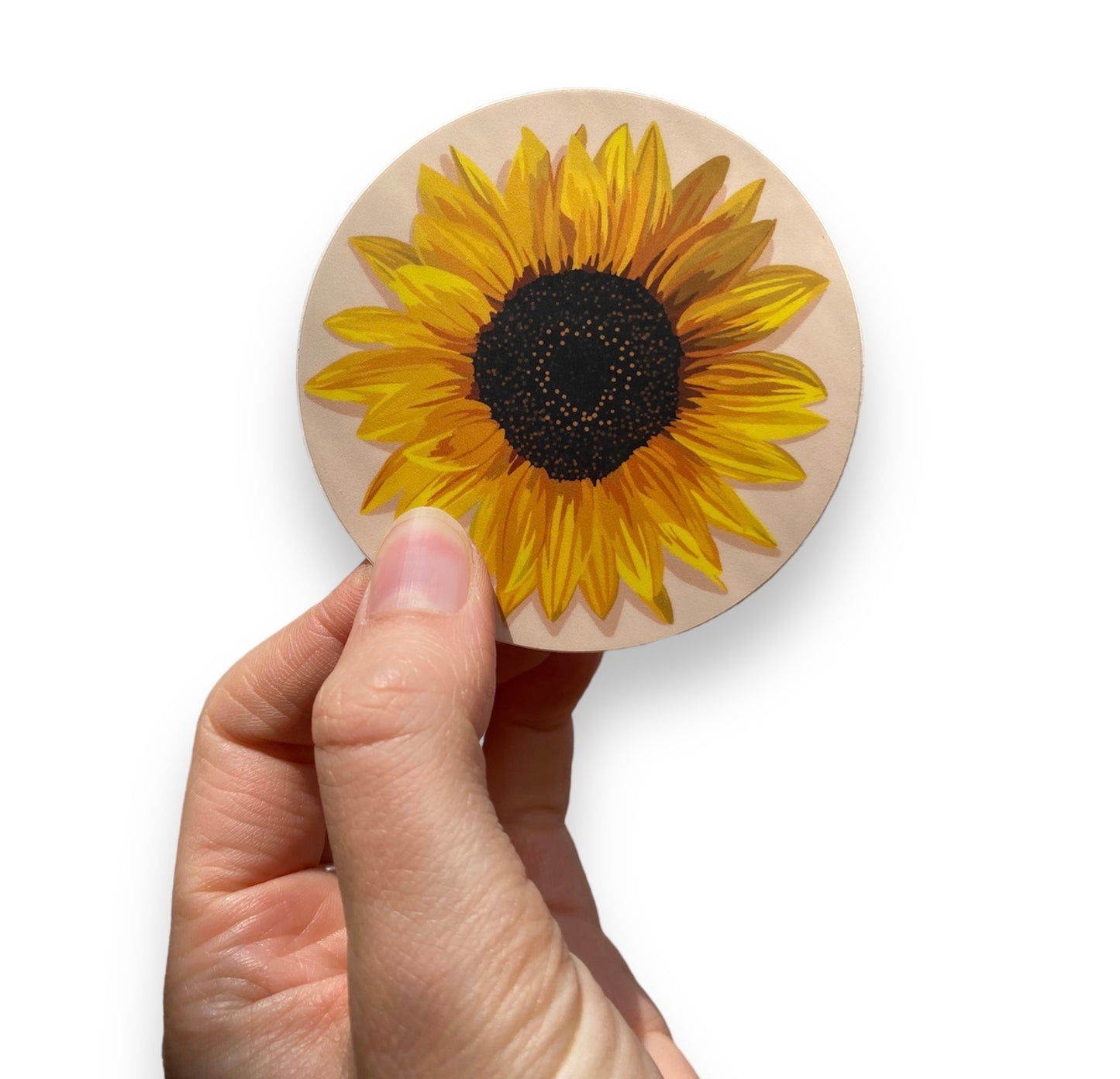 Autocollant tournesol