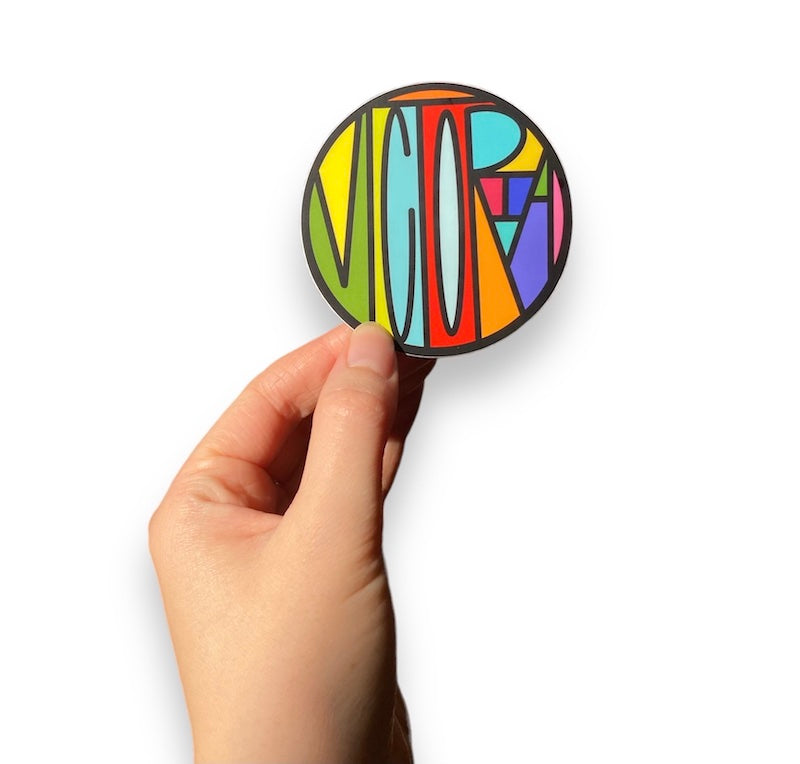 VICTORIA Sticker
