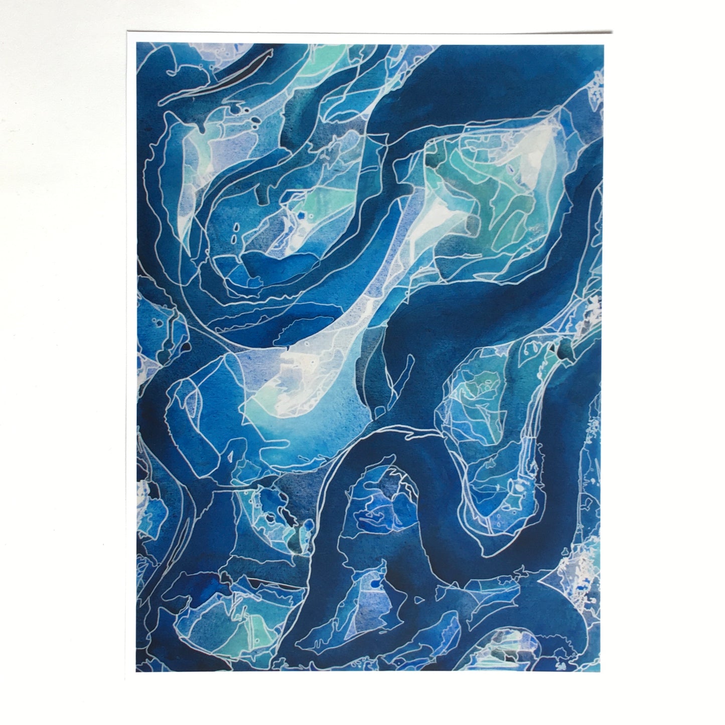 Ocean Currents Print