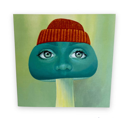 Mushroom in a Toque Art Card
