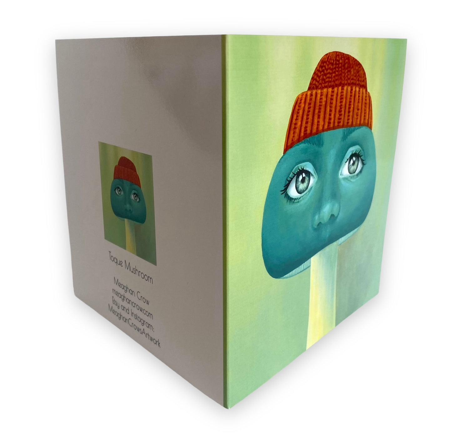 Mushroom in a Toque Art Card