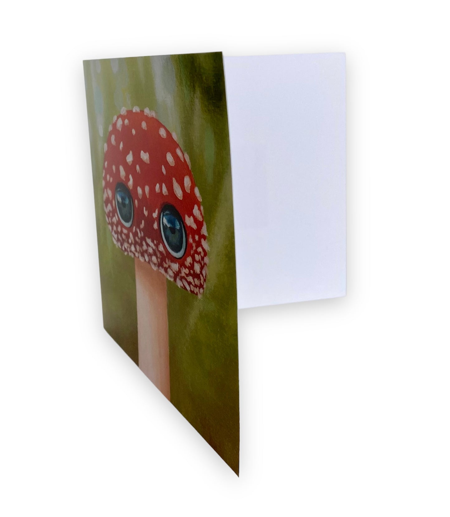 Fun Mushroom Art Card