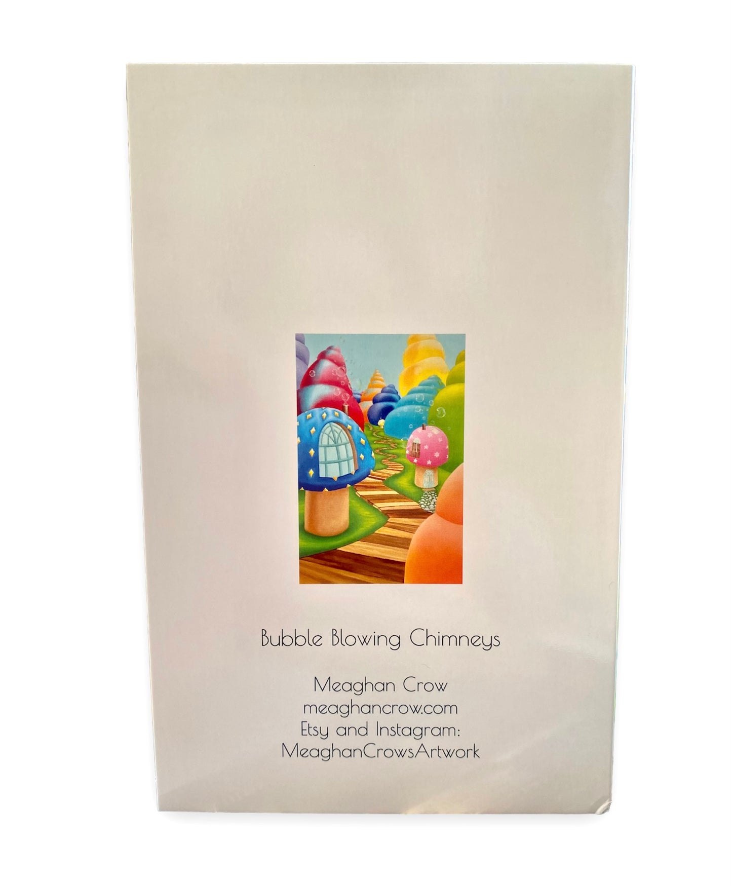 Mushroom Houses Art Card