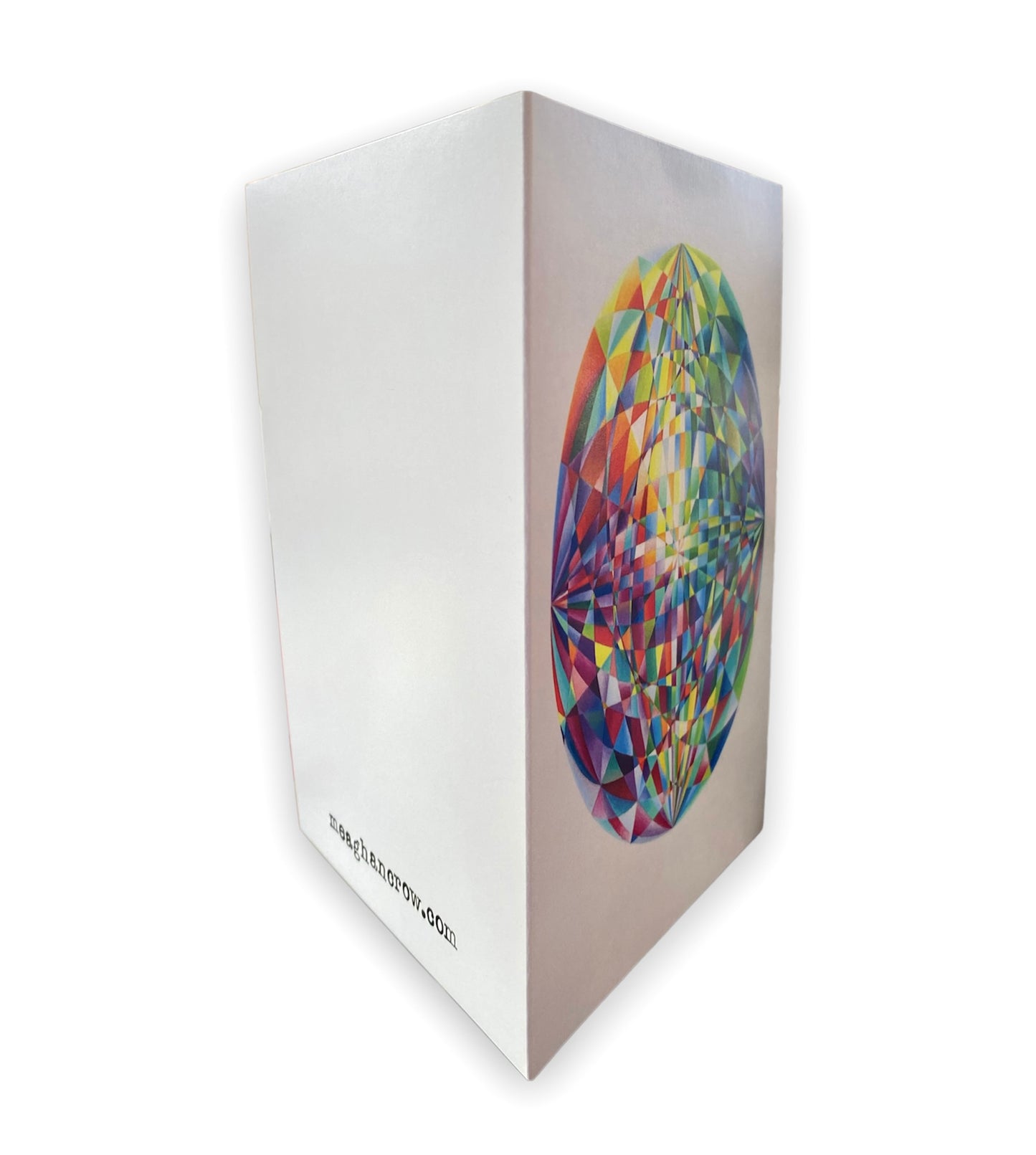 Rainbow Gem Prism Art Card