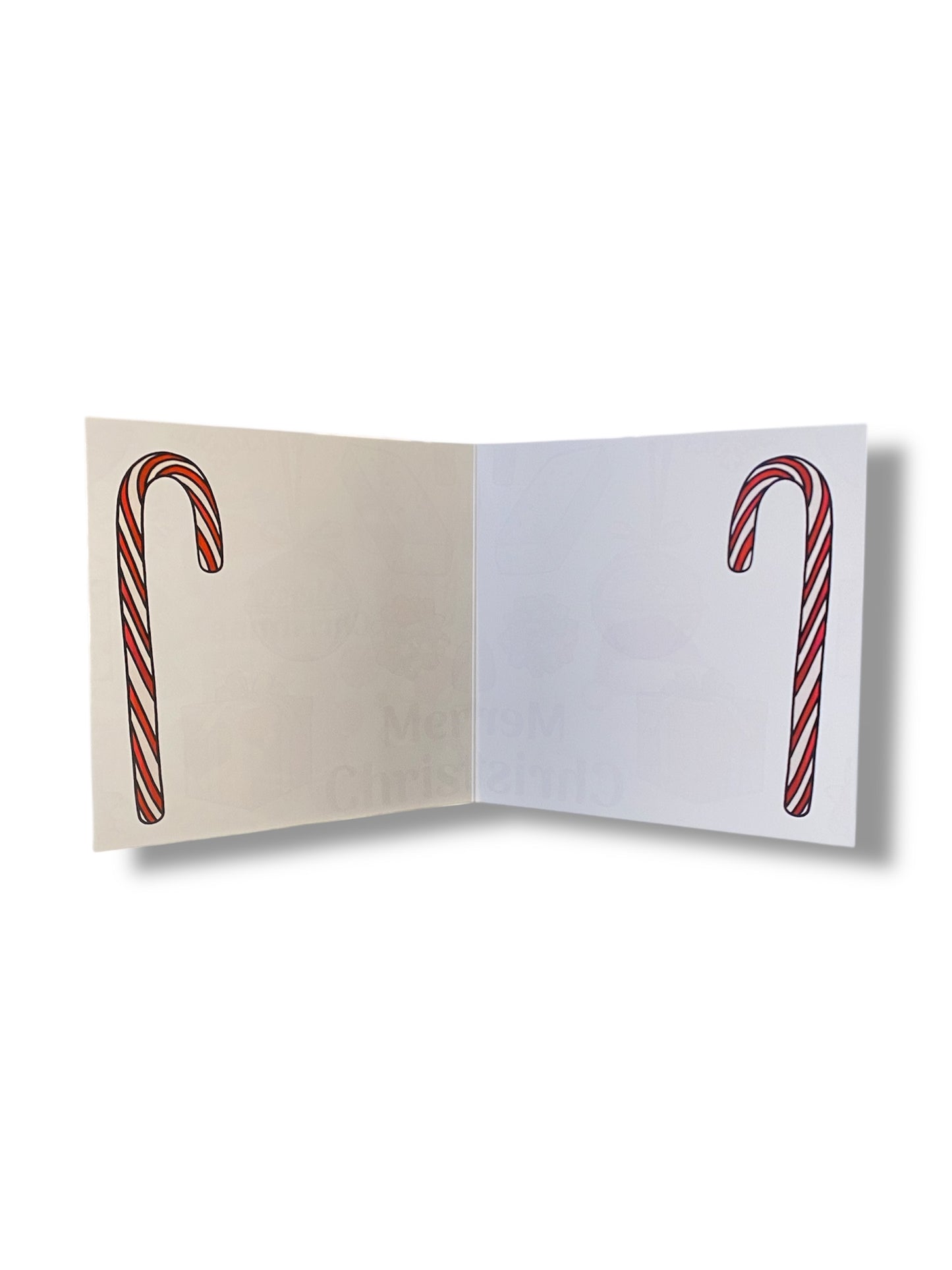 Christmas Decorations and Sweets Card