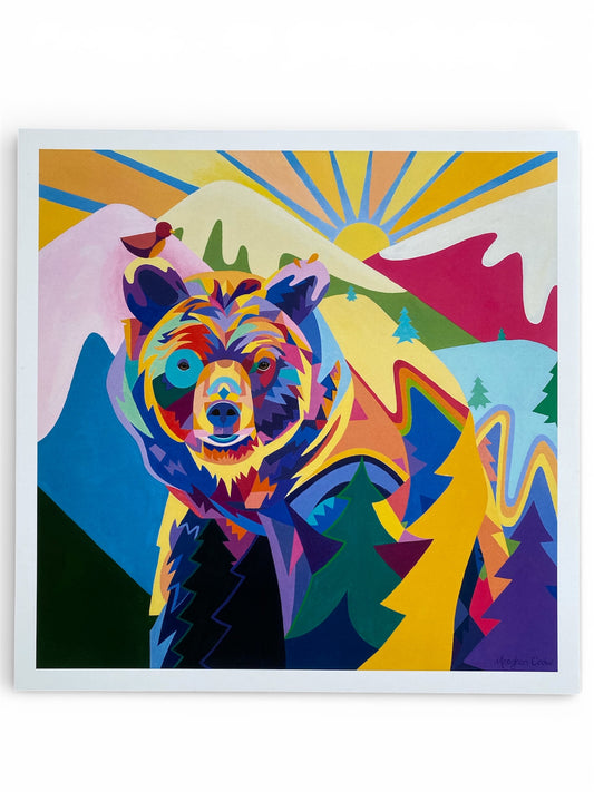 Sun Keeper of The Wild - Bear Art Print