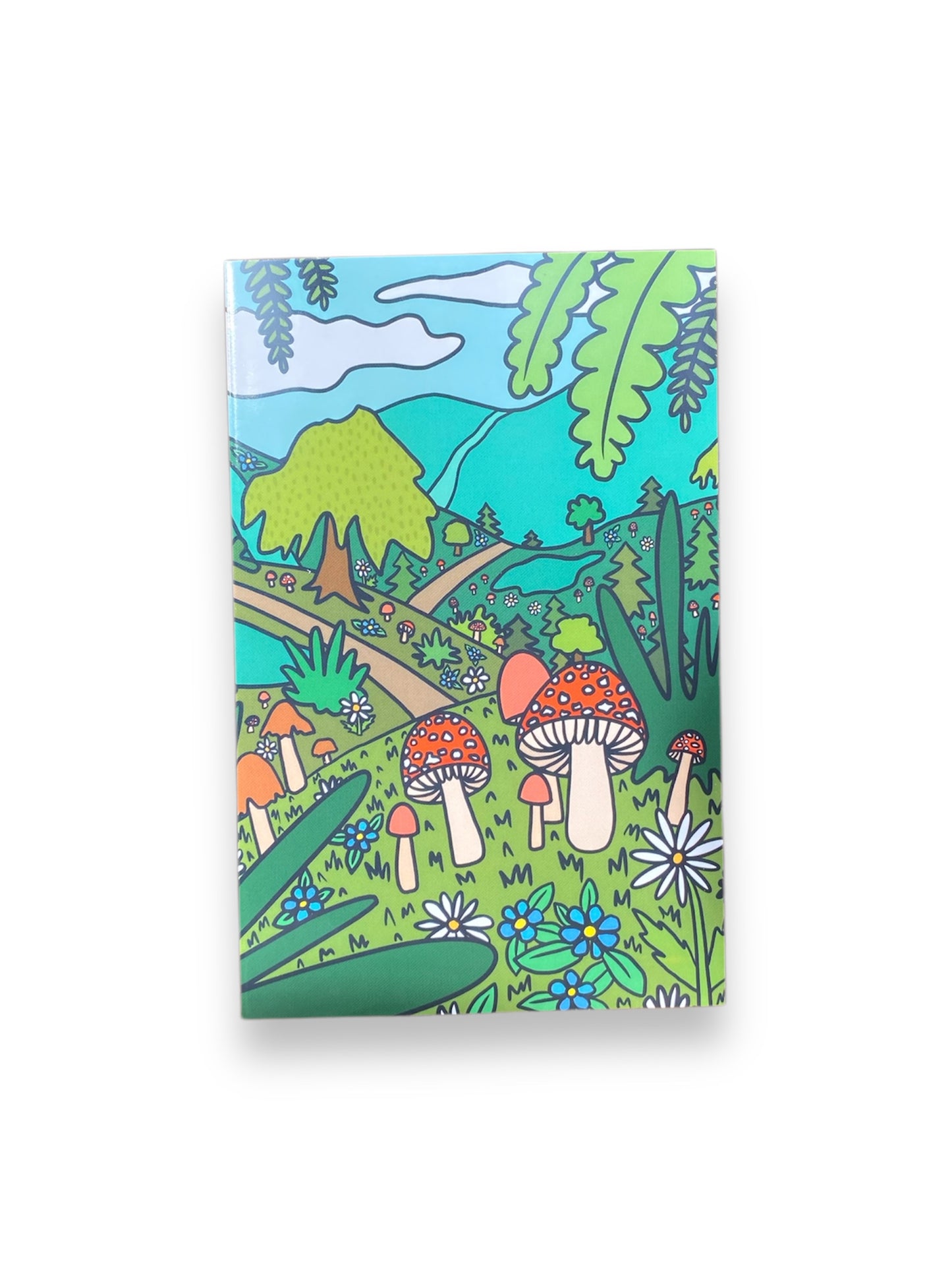 Over the Mushroom Hills Card