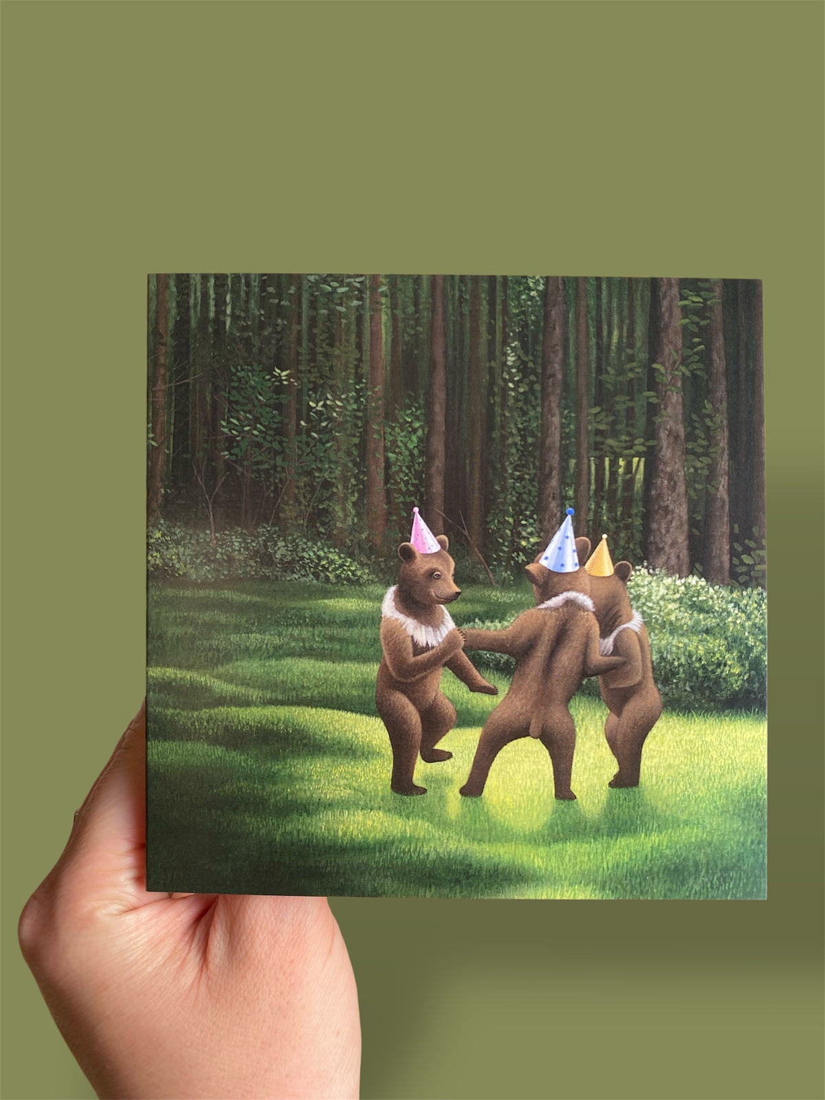 The Birthday Bear Boogie - Art Card