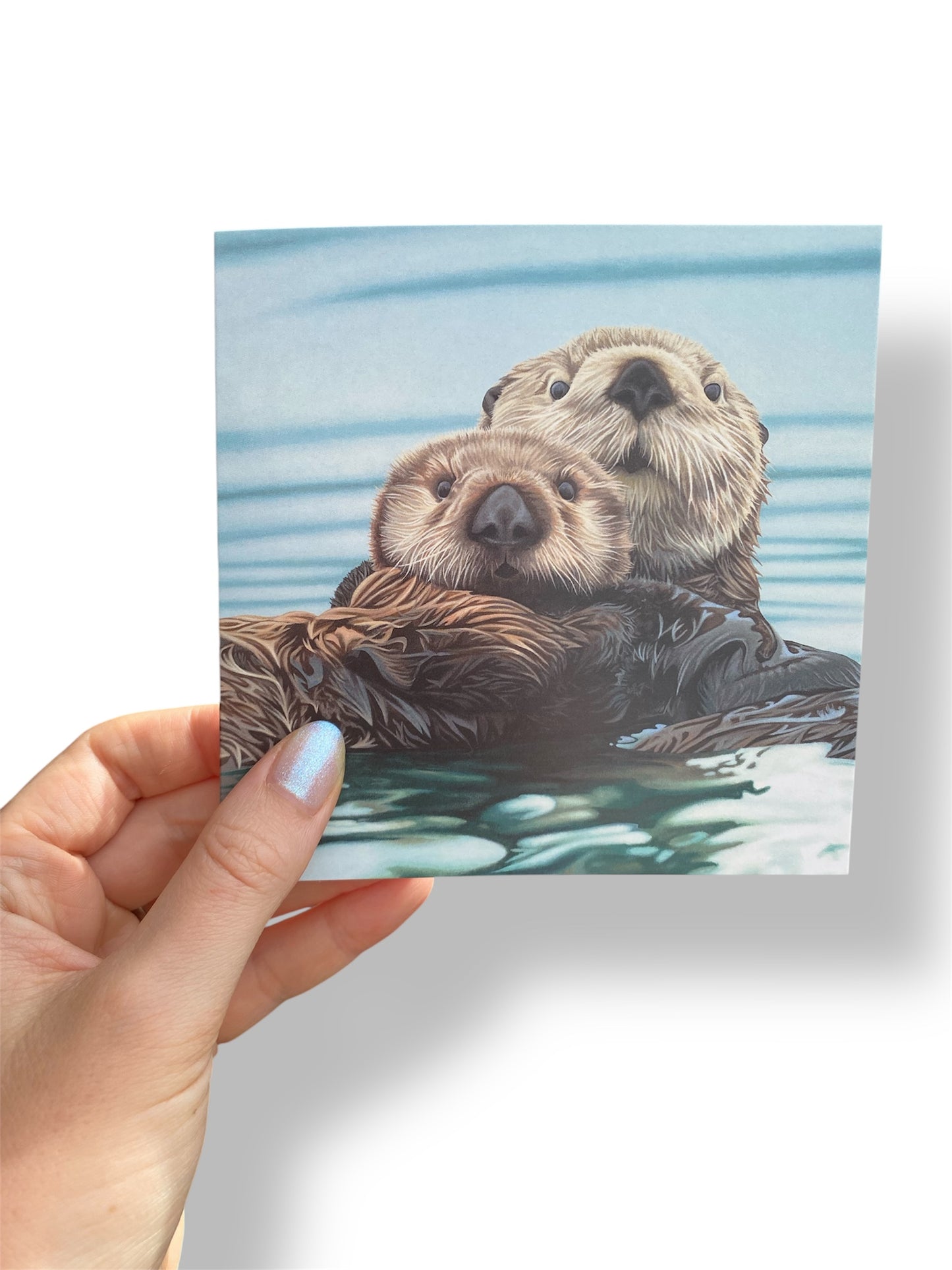 Tides of Affection Otter Card