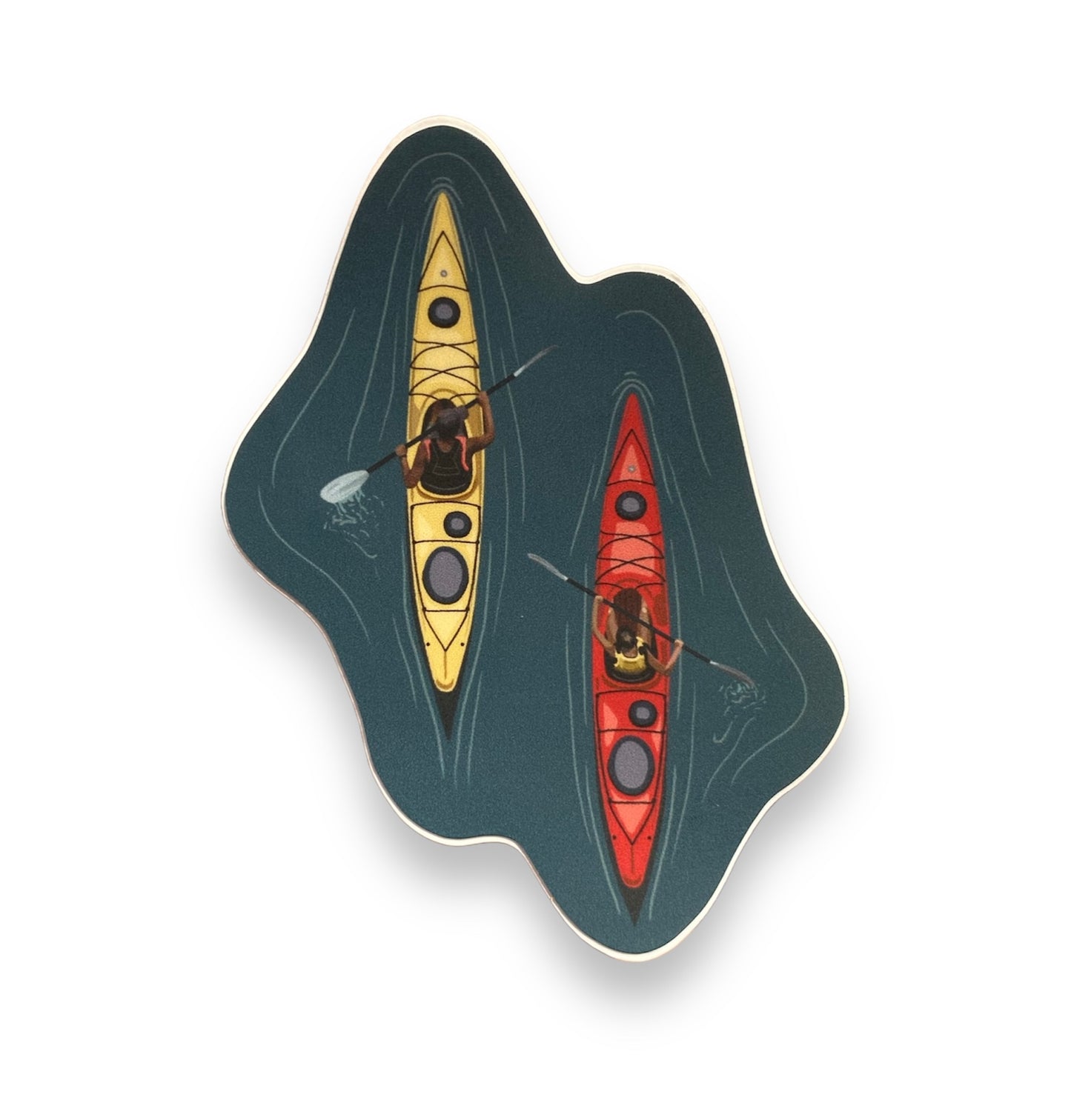 Kayaking Sticker