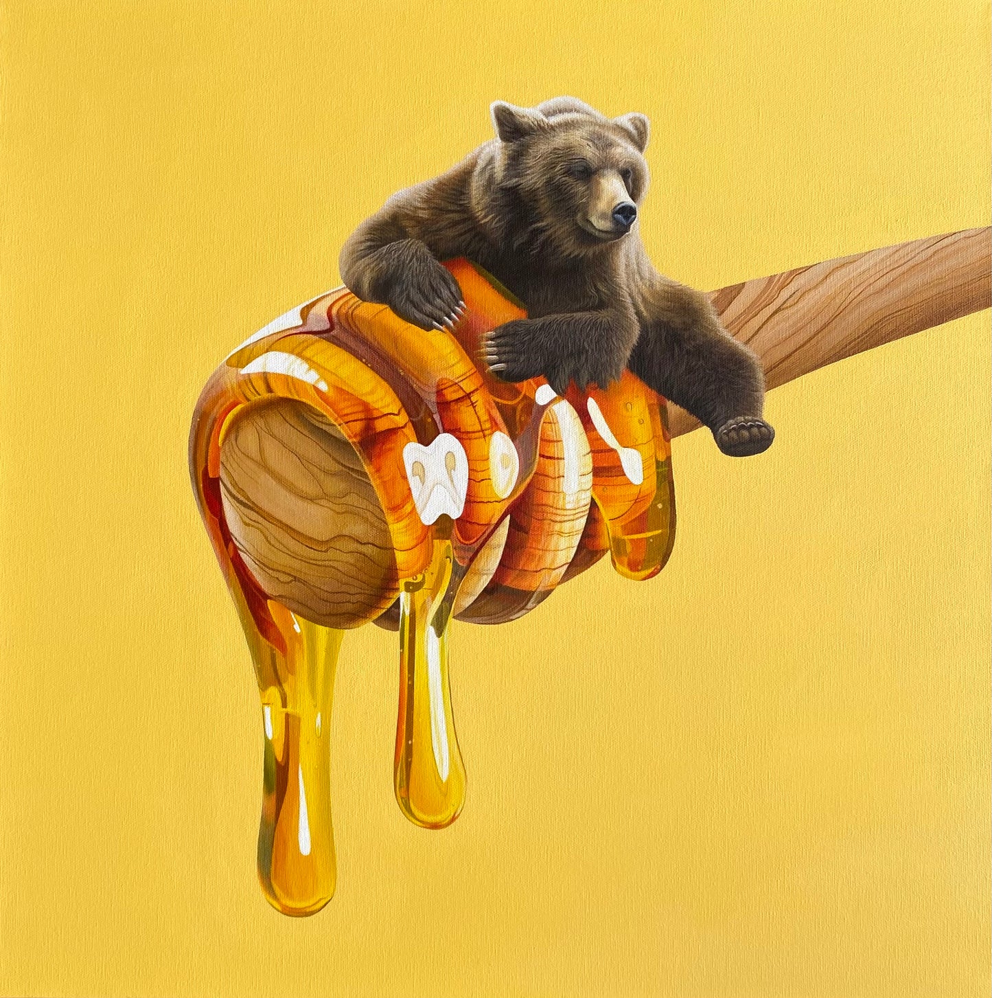 Honey Bear Painting