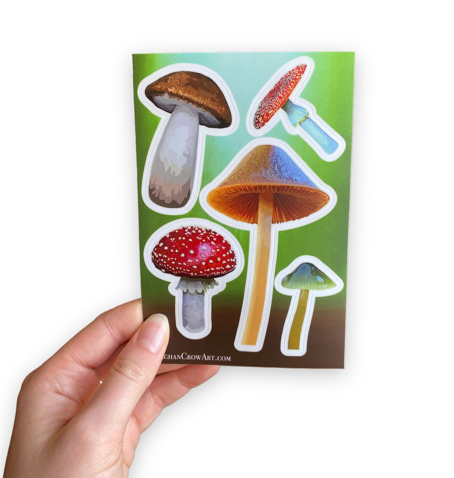 Mushroom Vinyl Sticker Sheet