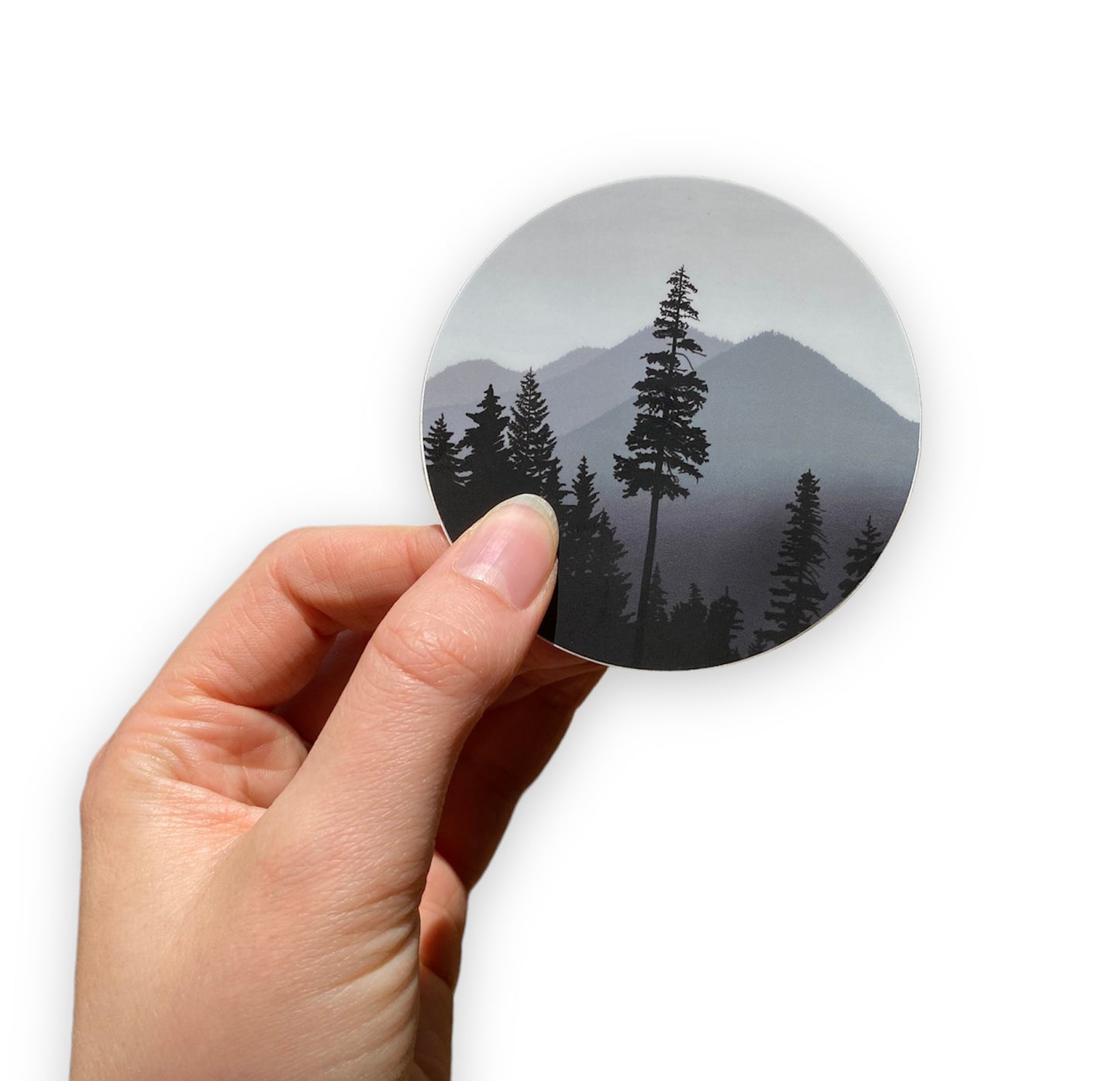 Tall Tree Forest Sticker