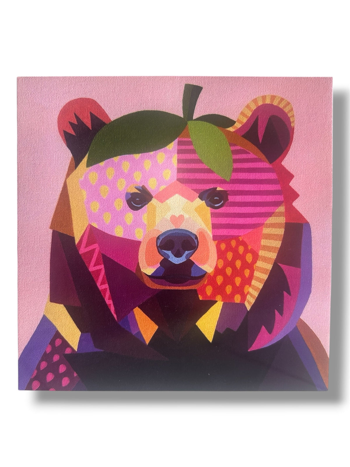 Strawberry-Bear Art Card