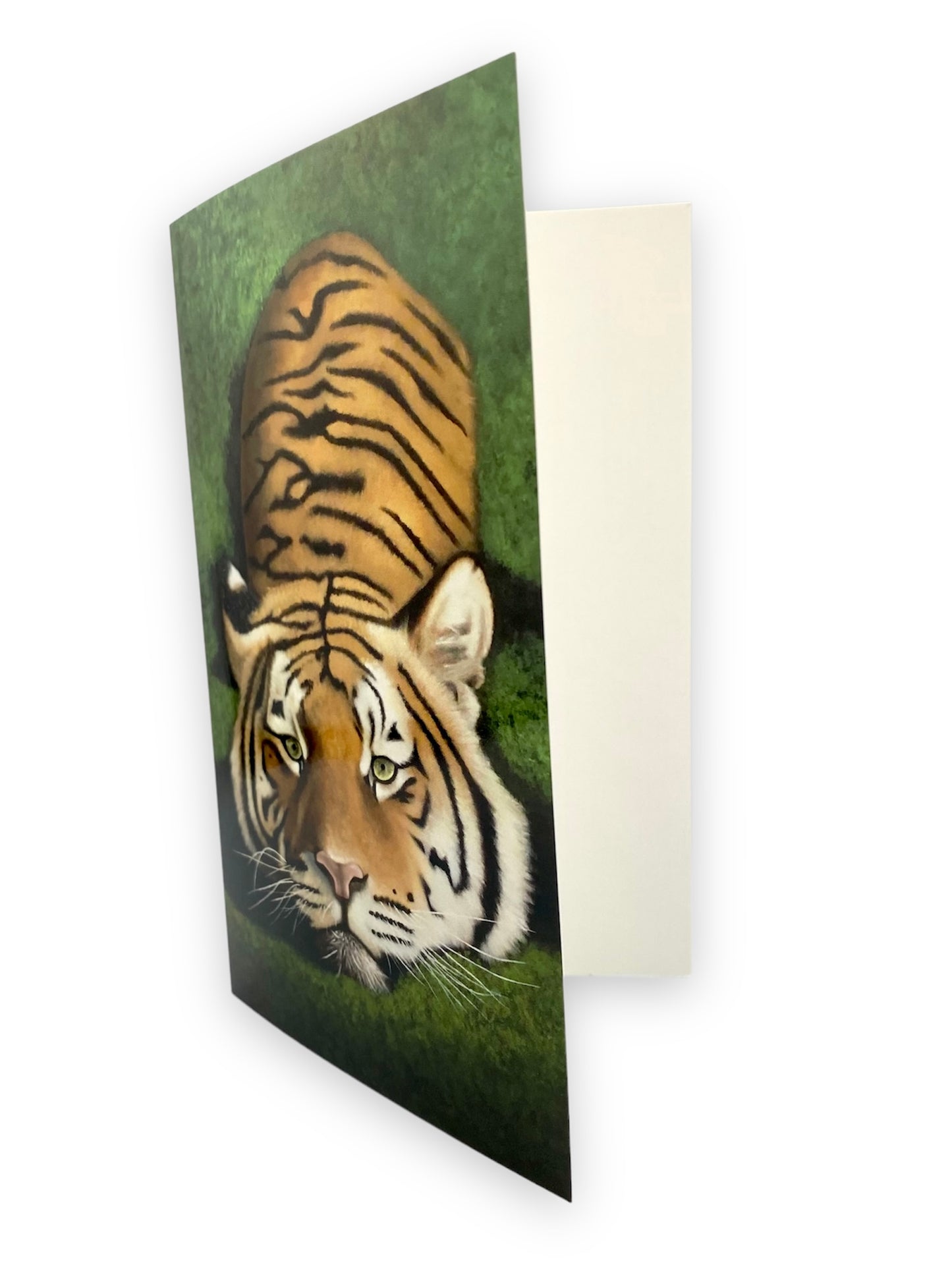 Tiger Art Card