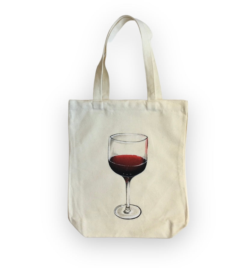 Red Wine Tote Bag